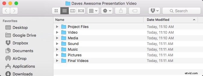 Avoid  Media Offline  Errors: Organize Your Video Project with These 7 Essential Subfolders