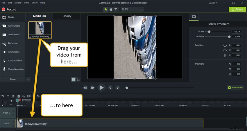 How to Rotate a Video in Camtasia: Quick 1-Minute Guide