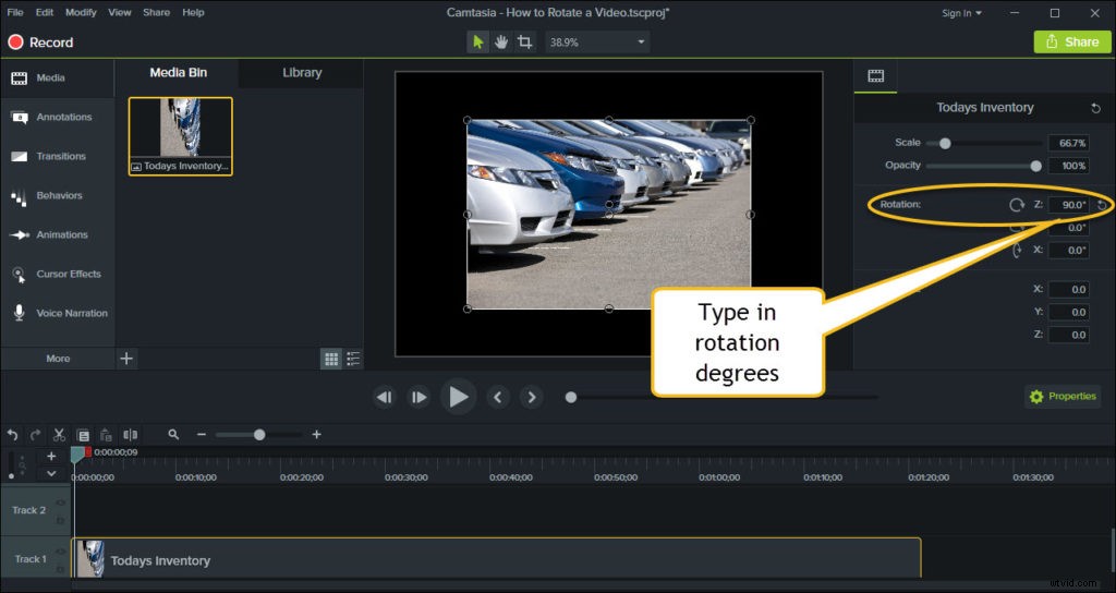 How to Rotate a Video in Camtasia: Quick 1-Minute Guide
