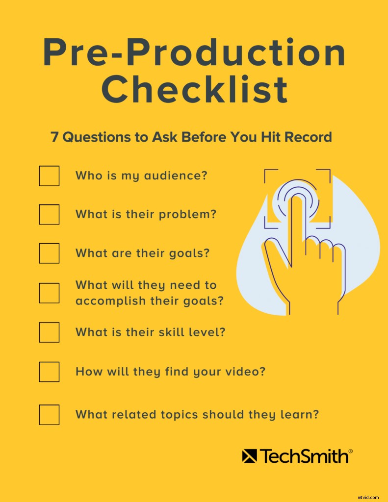 7 Essential Questions to Ask Before Hitting Record: Ultimate Pre-Production Checklist