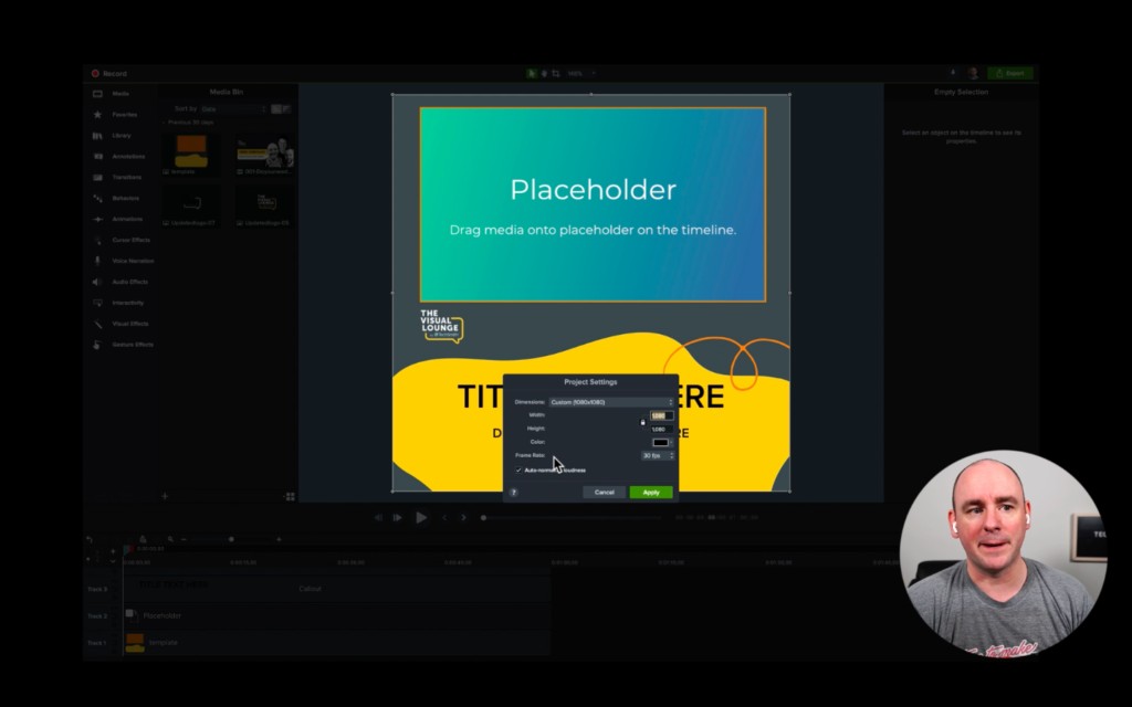 Create Professional Videos Fast: Simple Camtasia Templates