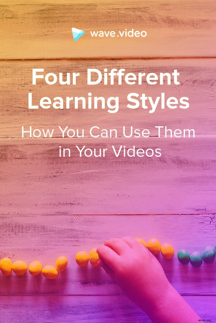 4 Key Learning Styles: Tailor Your Videos for Maximum Engagement and Retention