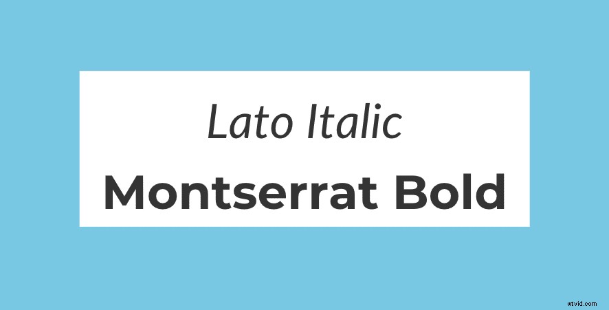 28 Best Font Pair Combinations for Stunning Videos