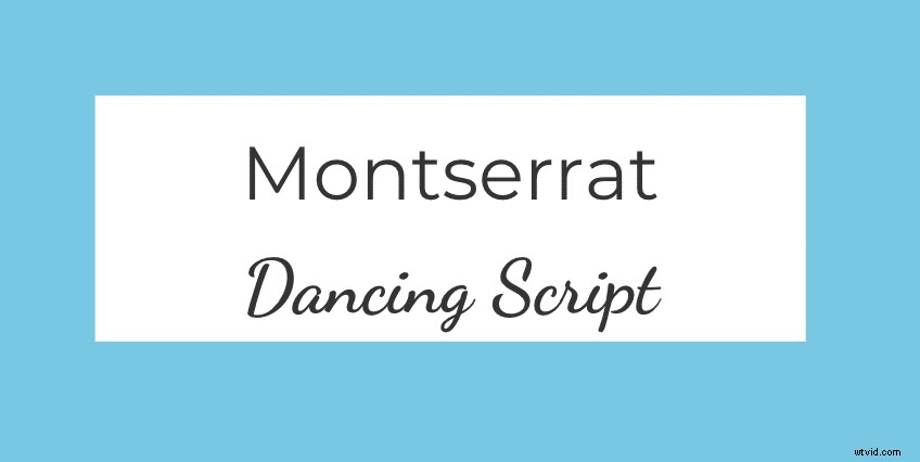 28 Best Font Pair Combinations for Stunning Videos