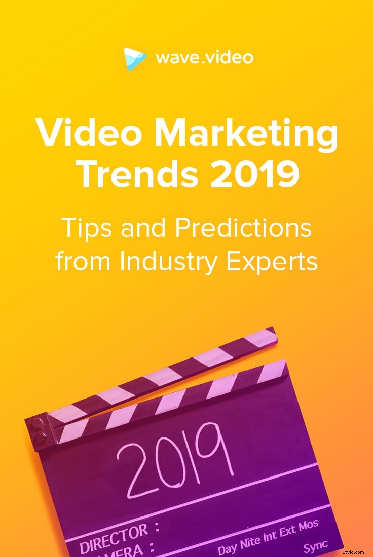 Top Video Marketing Trends for 2019: Expert Tips and Predictions