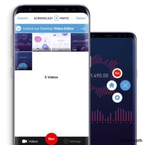 Effortless Android Screen Recording: Screencast-O-Matic Free App