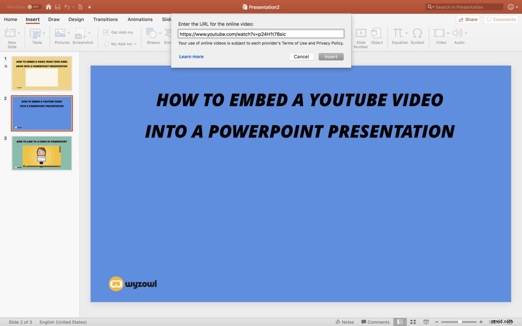 How to Embed YouTube & Google Drive Videos in PowerPoint: Step-by-Step Guide