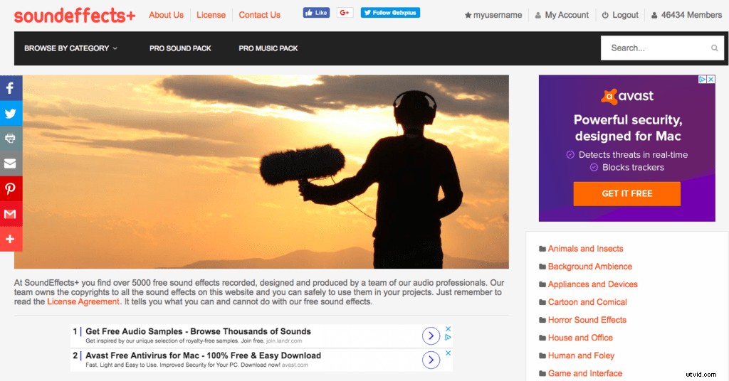 Top 20 Free Sound Effects Websites for Videos, Games & Projects