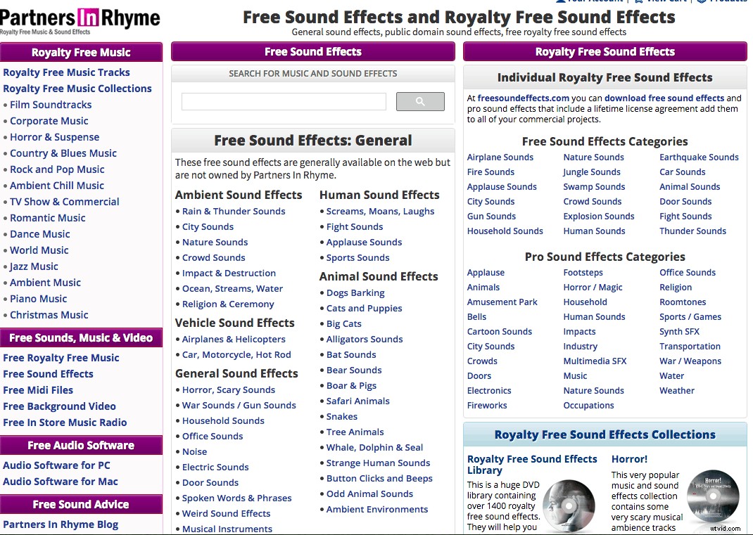 Top 20 Free Sound Effects Websites for Videos, Games & Projects