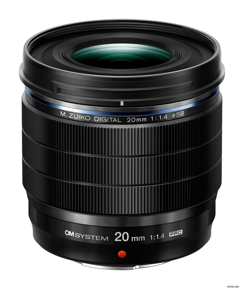 OM System Unveils M.Zuiko 20mm F1.4 Pro: First Lens Since Rebrand