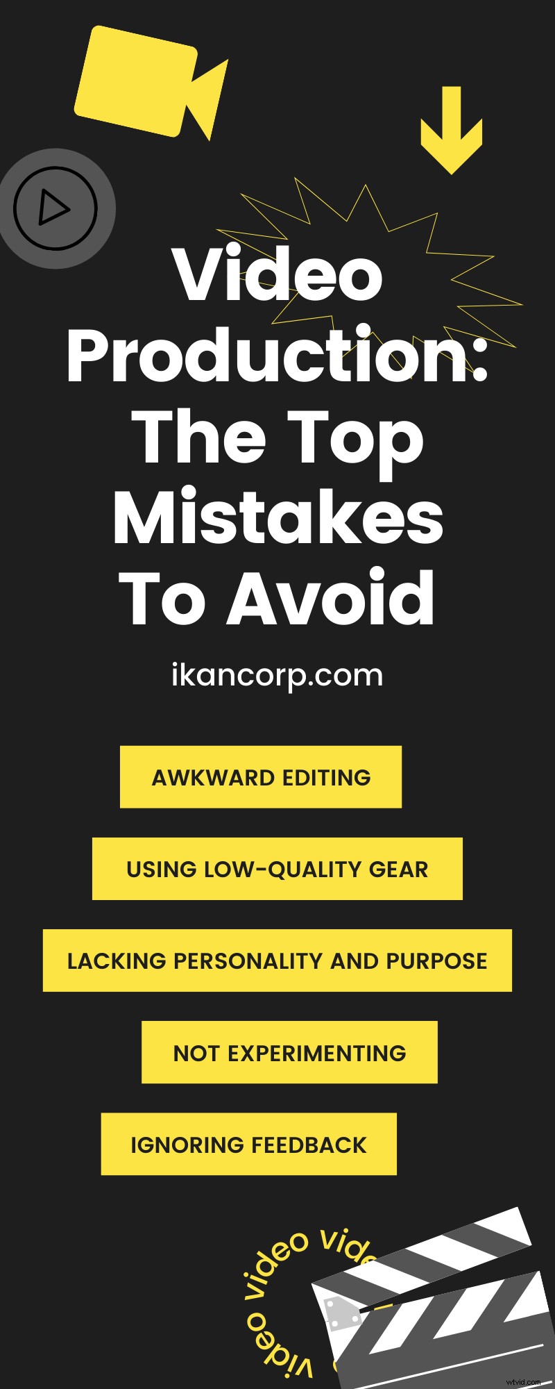 Top Video Production Mistakes to Avoid for Professional Results