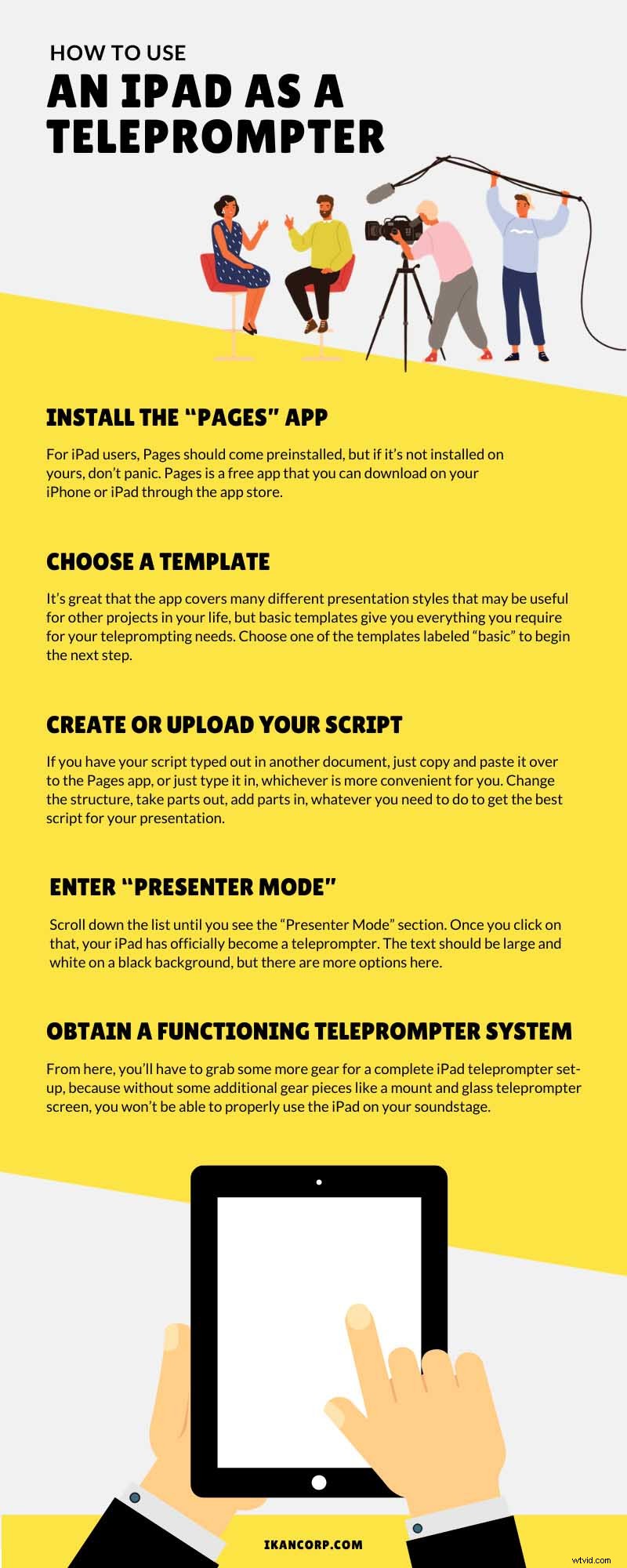 Turn Your iPad into a Professional Teleprompter: Easy Step-by-Step Guide