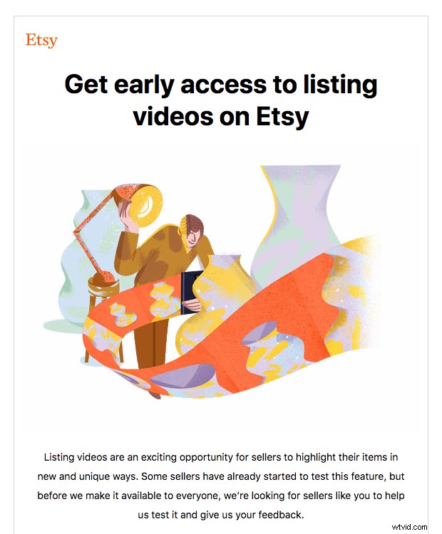 Etsy s New Video Prototype for Product Listings: Beta Launch Insights