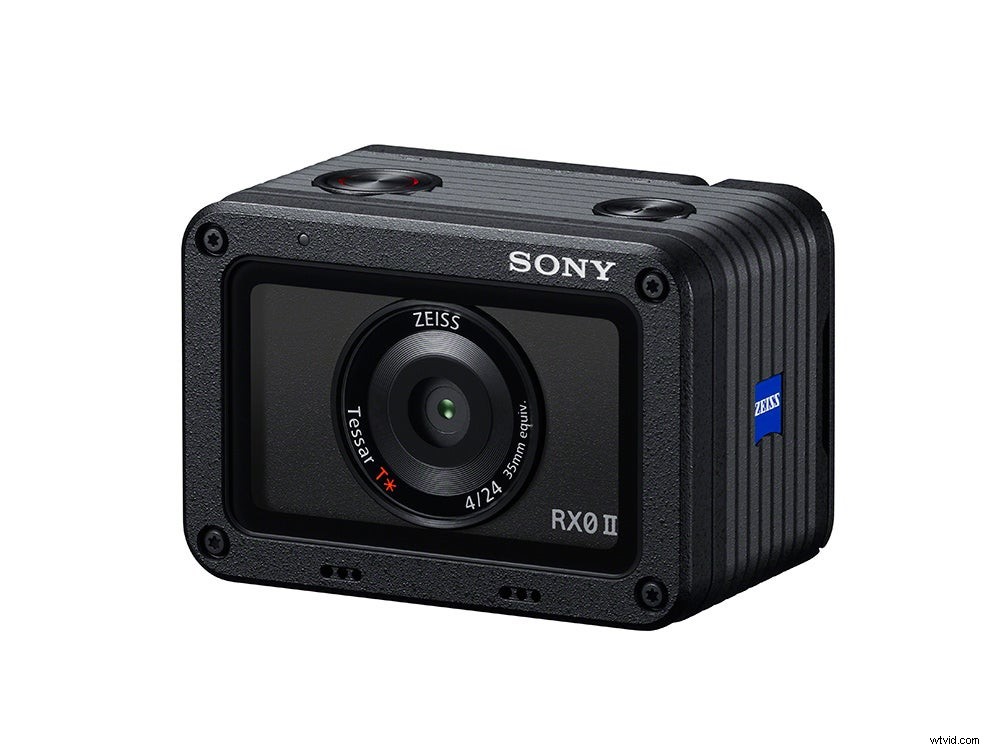 Sony RX0 II: Rugged Action Camera with 4K Video, Tilting LCD, and Stabilization