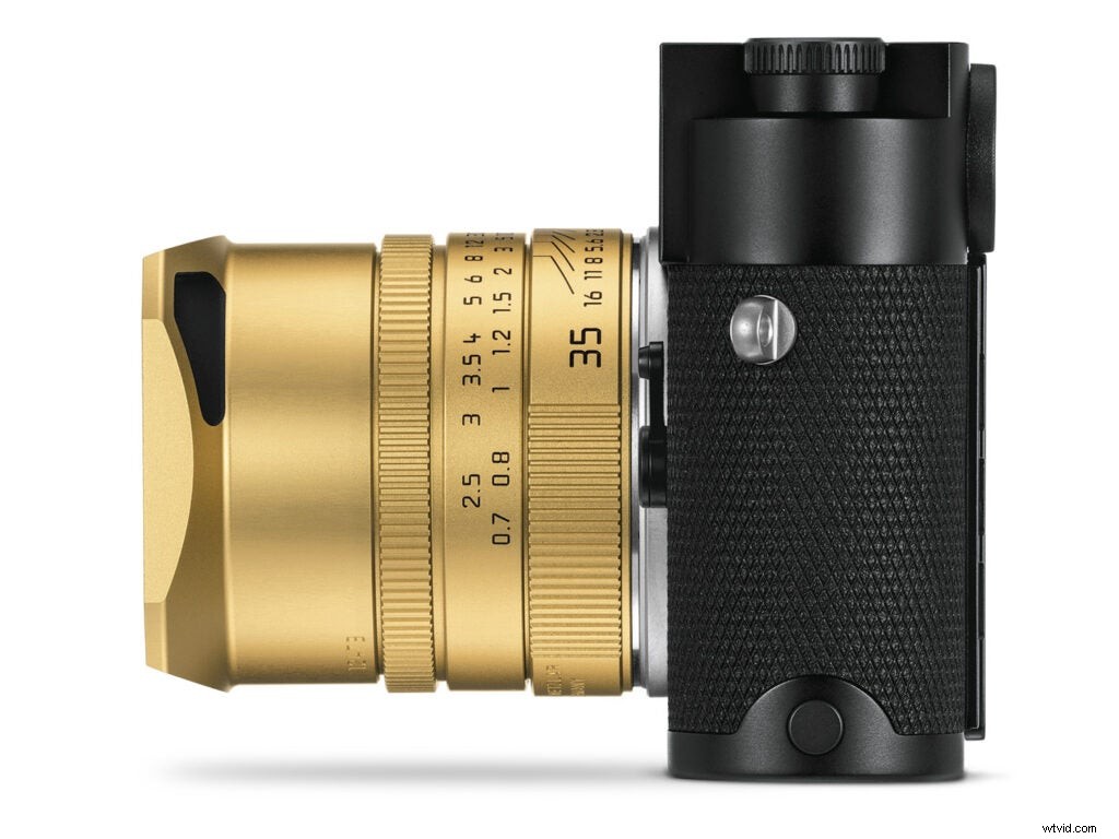 Leica M10-P ASC 100 Edition: Elegant Black and Gold Camera Celebrating ASC s Centennial