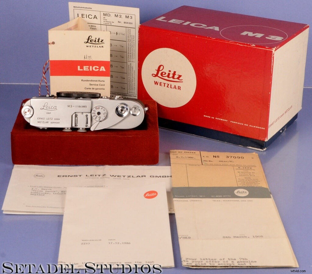 Rare Find on eBay: The Final Leica M3 Ever Produced, Pristine and Listed for $550,000
