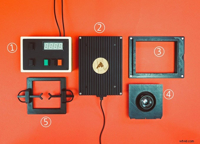 Intrepid 4x5 Enlarger: Transform Any 4x5 Camera into a Darkroom Enlarger and Negative Scanner