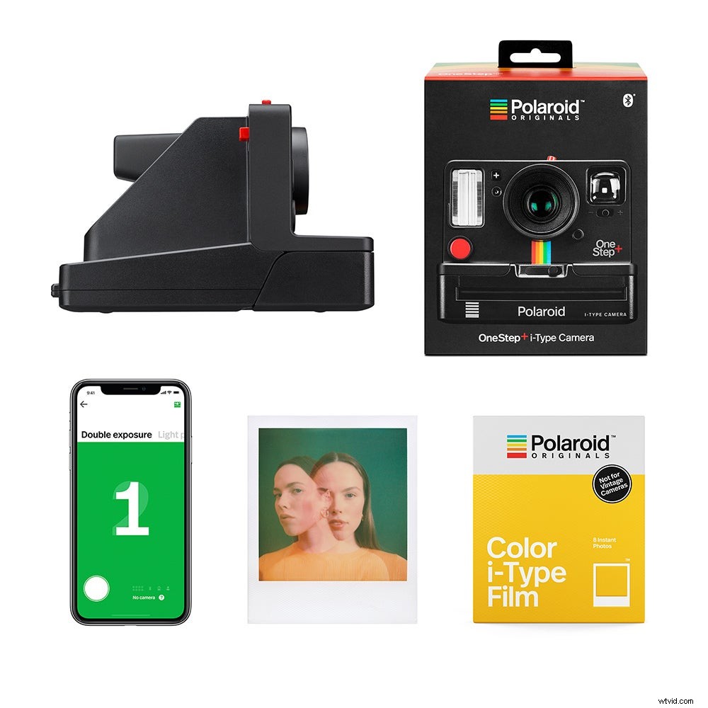 Polaroid OneStep+: Modern Instant Analog Camera with Bluetooth and Companion App