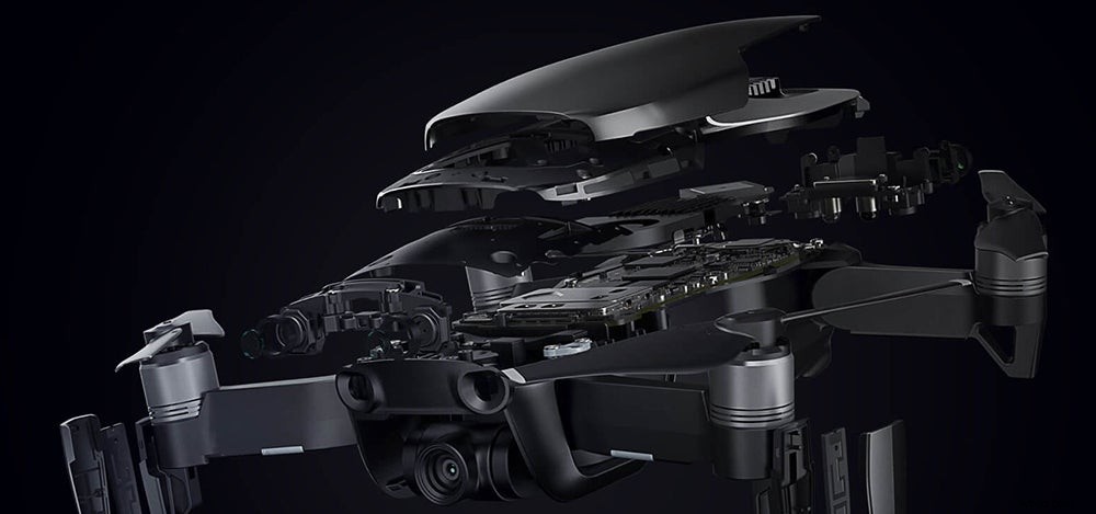 DJI Mavic Air: 12+ Sensors for Advanced Obstacle Avoidance and Crash-Free Flights