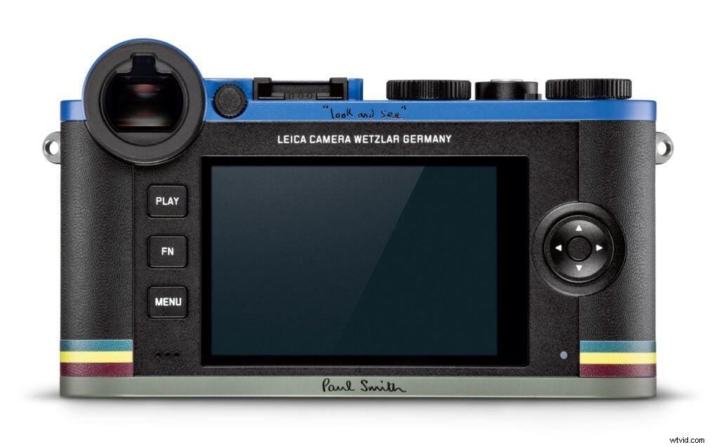 Leica Unveils Limited-Edition CL  Paul Smith  Camera: Bold Blue Design