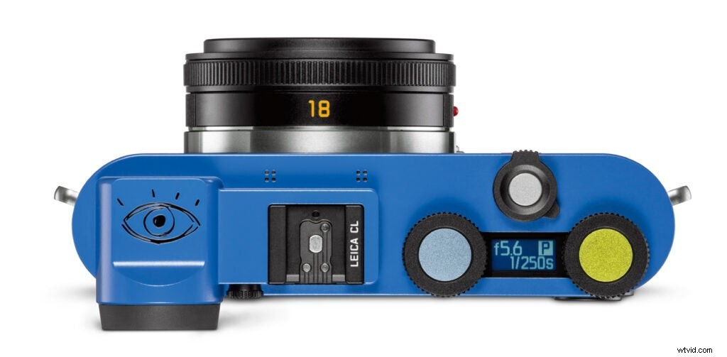 Leica Unveils Limited-Edition CL  Paul Smith  Camera: Bold Blue Design