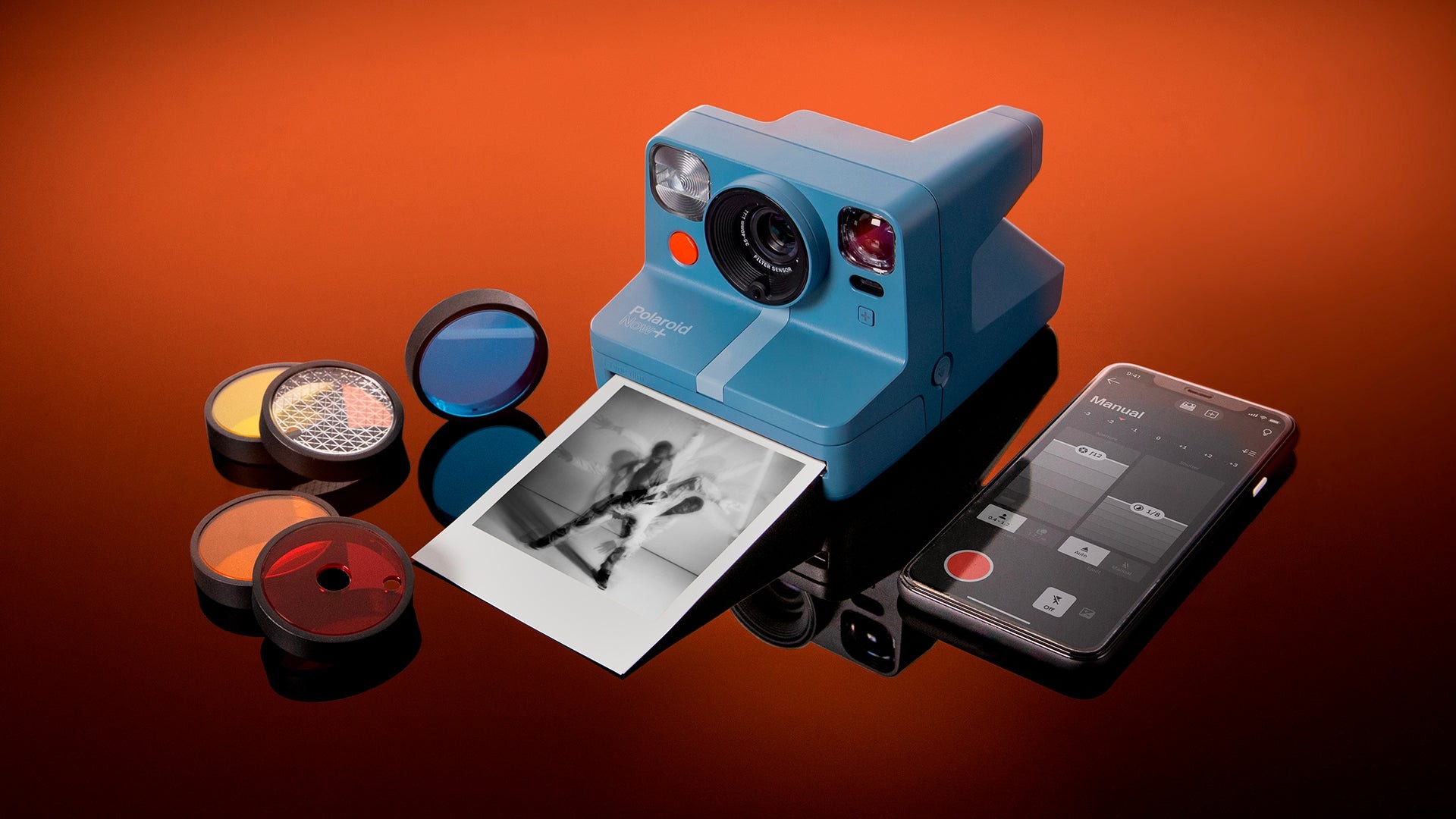 Polaroid Now+: Bluetooth Instant Film Camera with Seamless Smartphone App Integration