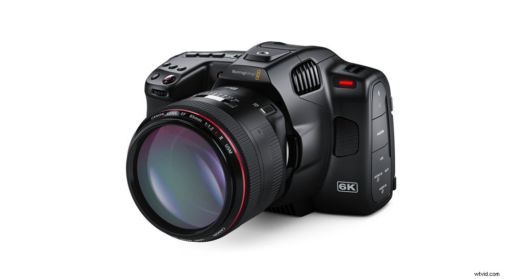 Blackmagic Pocket Cinema Camera 6K Pro: Large Tilting Touchscreen for Superior Composition