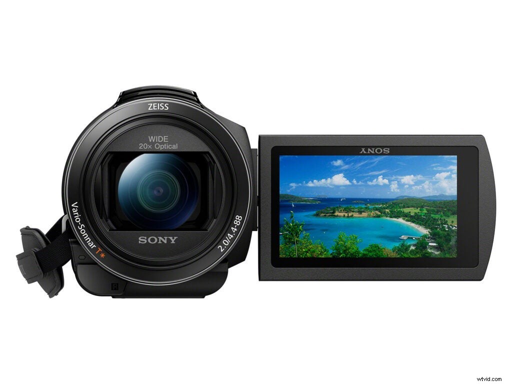 Sony Launches FDR-AX43 4K Handycam with Built-in Gimbal Stabilization for Vloggers