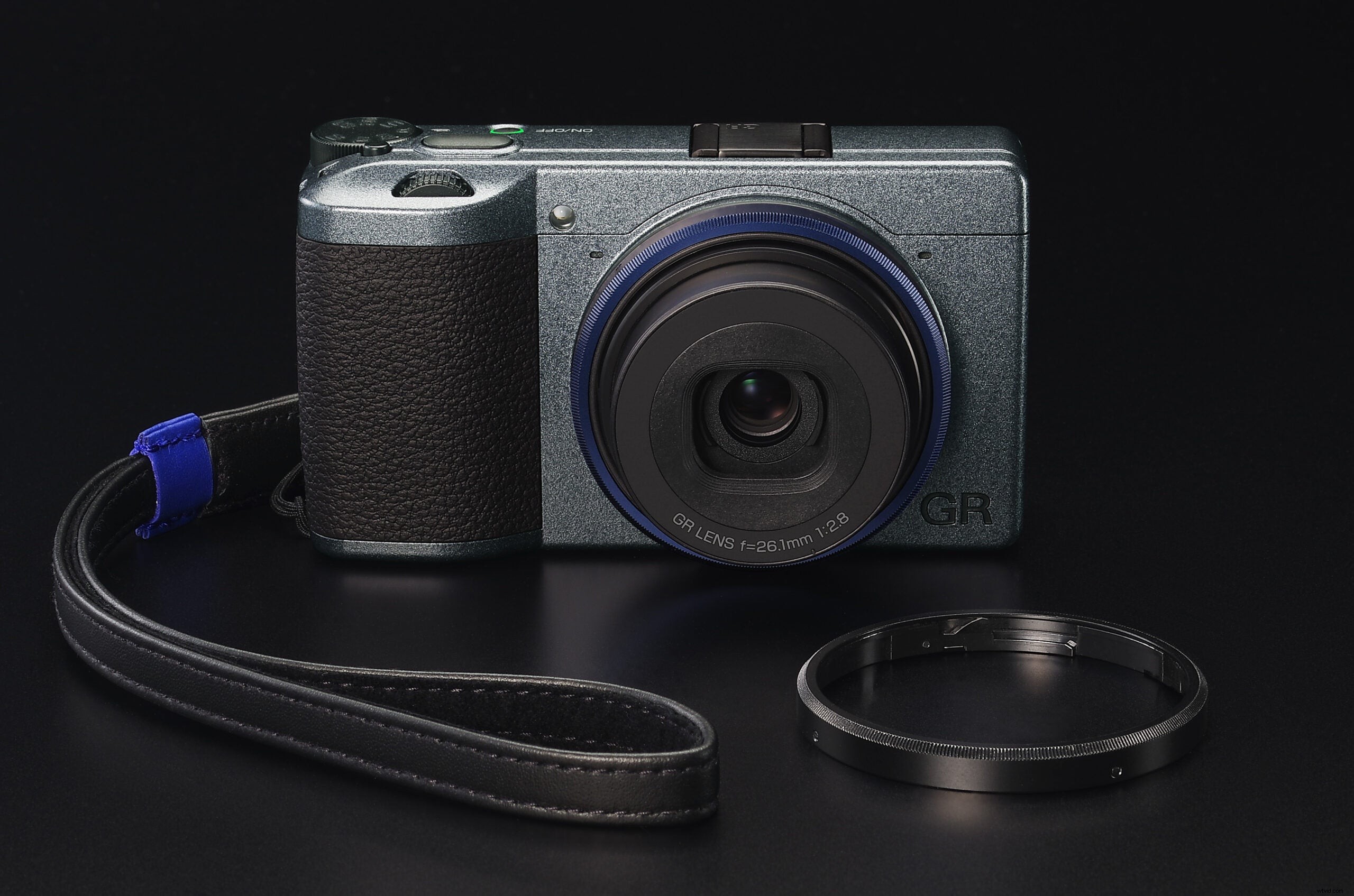 Ricoh GR IIIx Urban Edition: Limited Blue-Grey Compact Camera with Premium Features