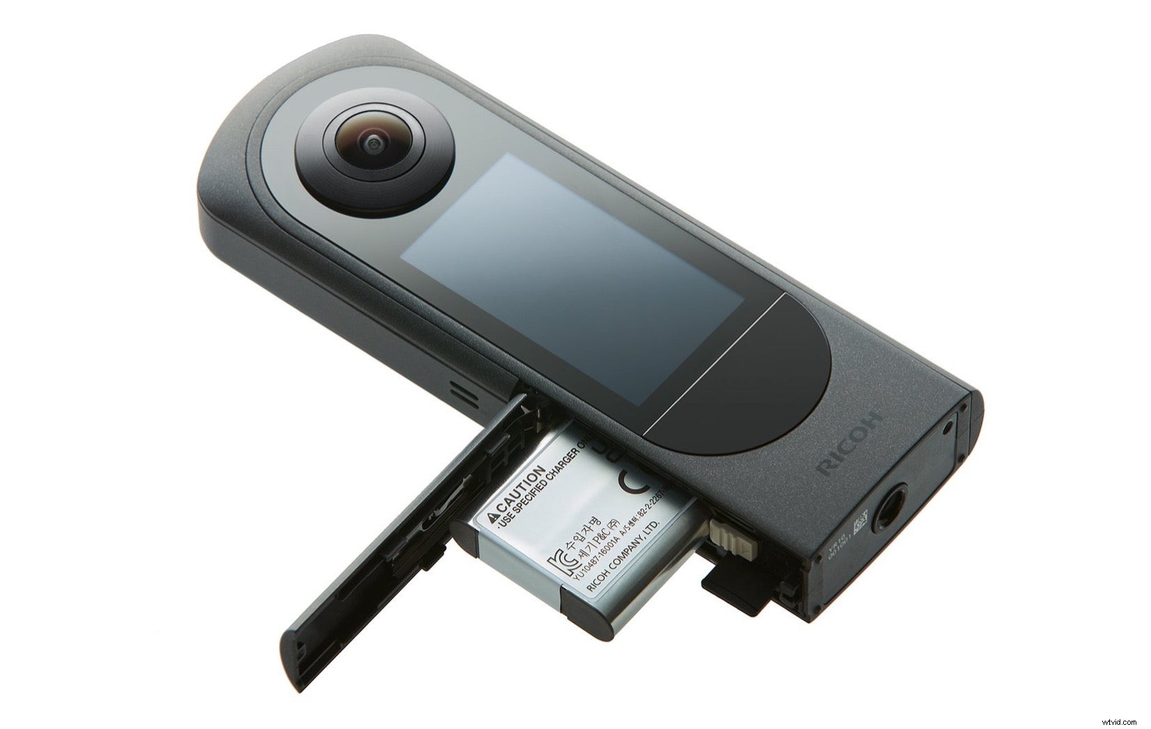 Ricoh Theta X: Revolutionary 360° Camera with Touchscreen, Swappable Batteries & MicroSD Slot