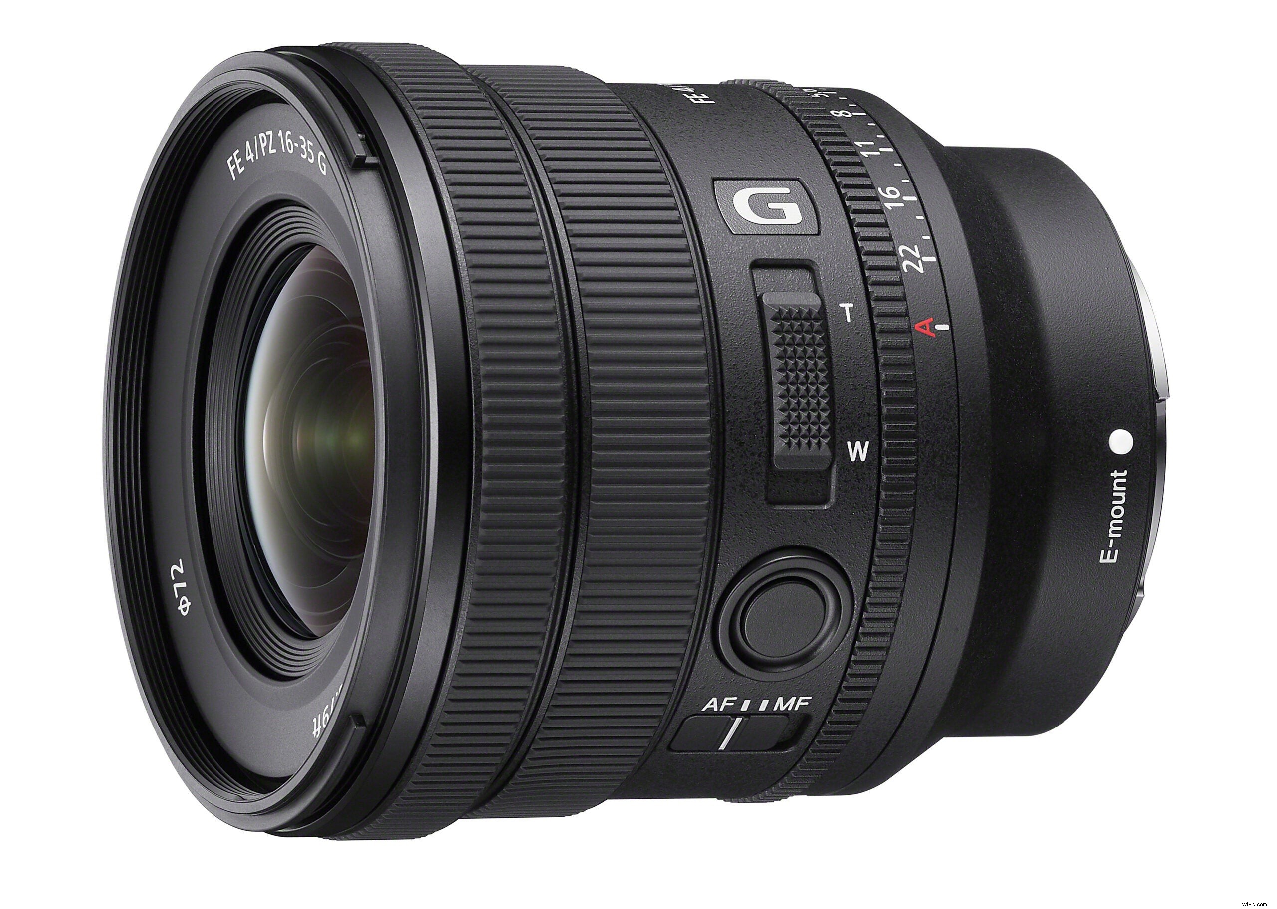 Sony FE PZ 16-35mm f/4 G: Compact Power Zoom Lens for Full-Frame E-Mount Cameras