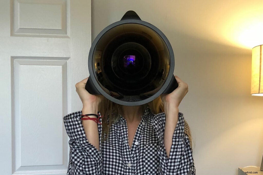 C-4 Optics 4.9mm f/3.5 Circular Fisheye Lens: 28.6-Pound Optical Marvel That Sees Behind Itself