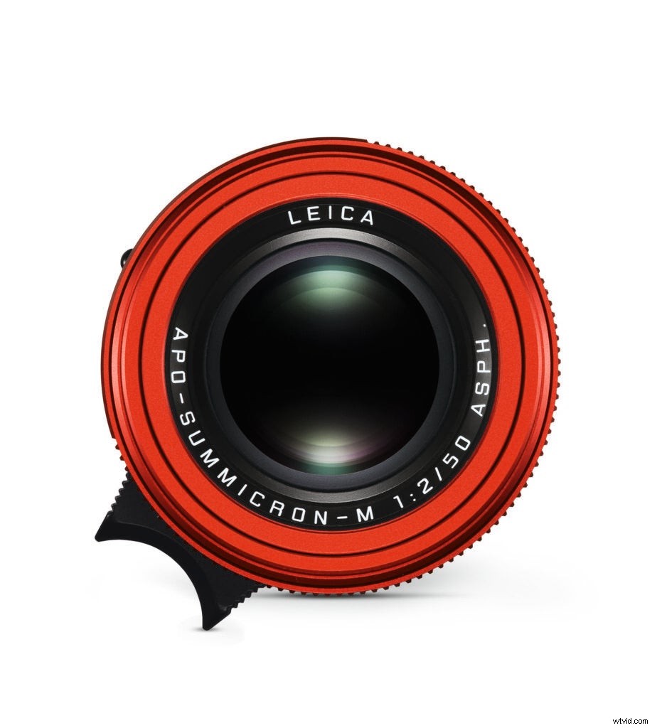 Leica APO Summicron-M 50mm f/2 ASPH Lens Now Available in Striking Red