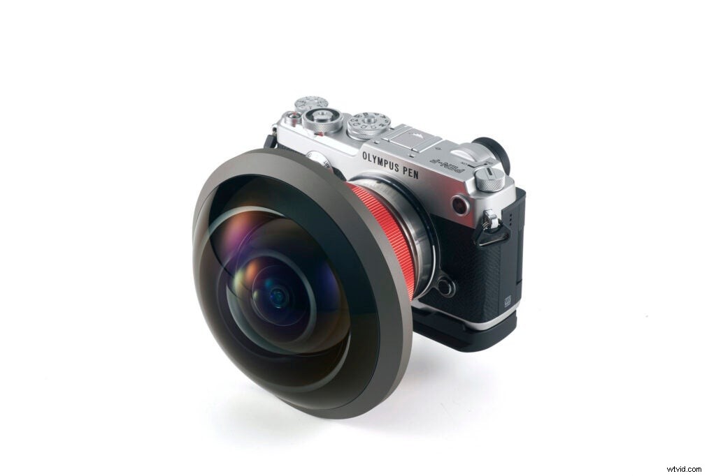 Entaniya Fisheye 250 Lens for Micro Four Thirds: 250° FOV for One-Shot VR Capture