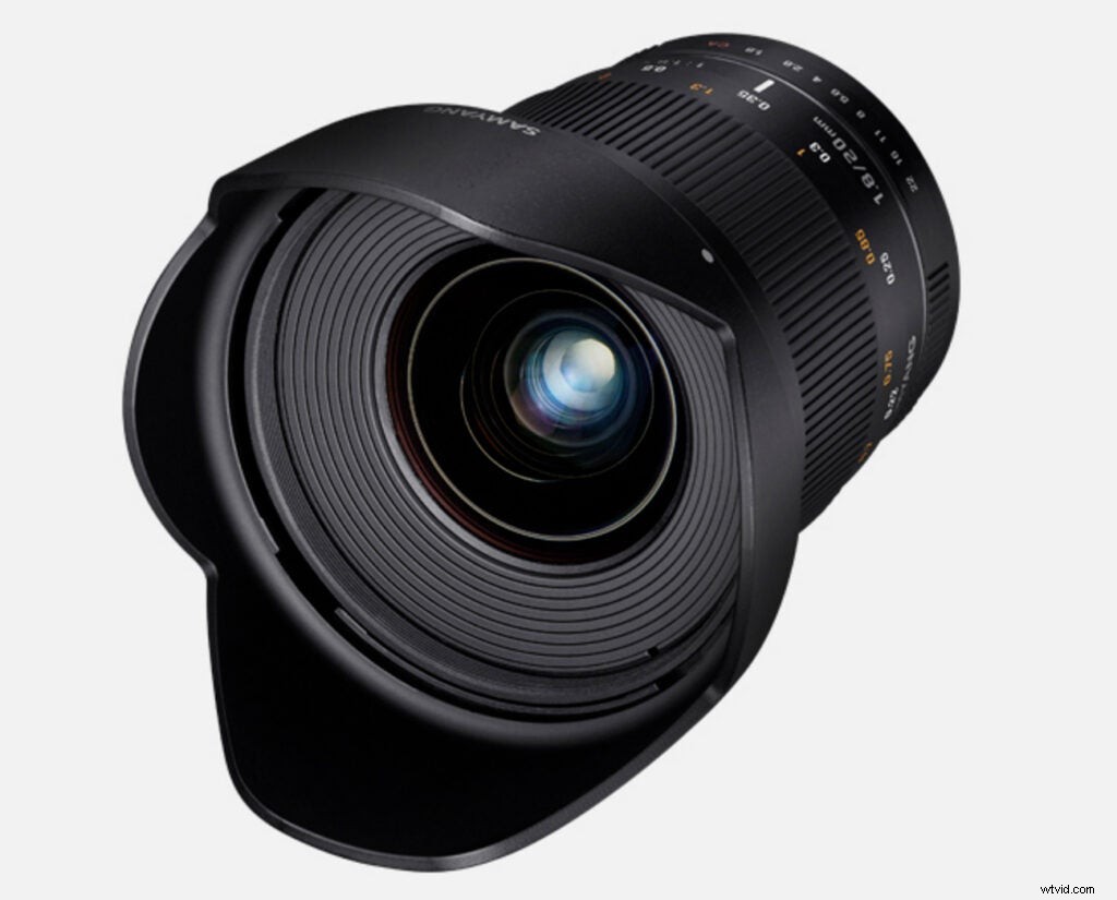 Samyang (Rokinon) Unveils 20mm f/1.8 ED AS UMC Full-Frame Prime Lens for Modern Mounts