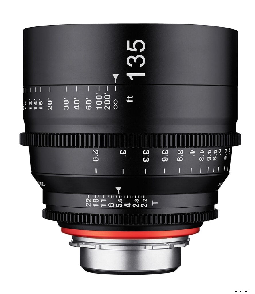 Rokinon Expands Xeen Cinema Lineup with New 135mm T2.2 Lens