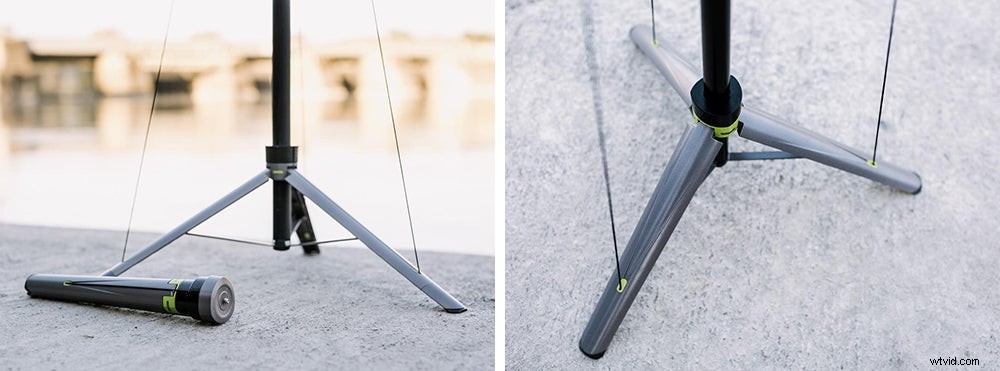 Lumapod: Ultra-Portable, Lightweight Tripod That Sets Up in Just 4 Seconds