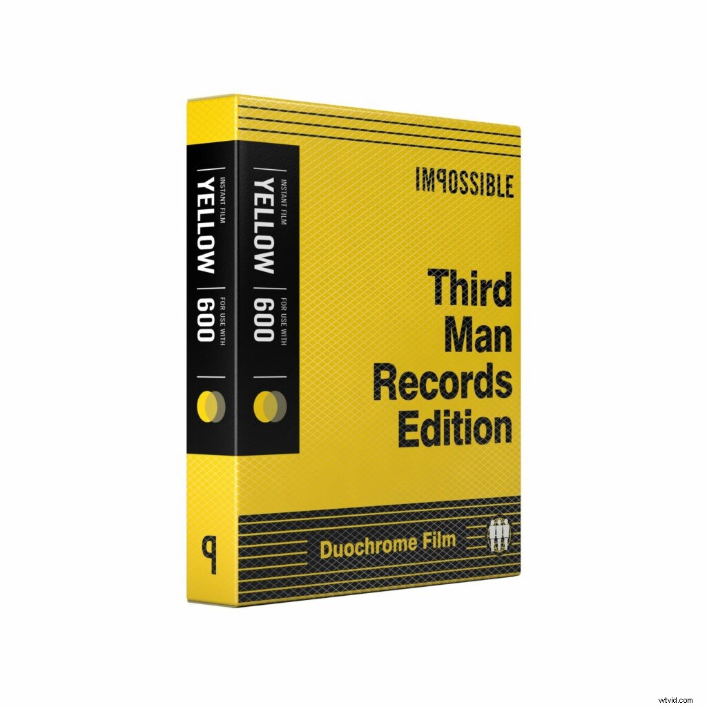 Impossible Project s Third Man Records Edition: Black & Yellow Instant Film Now Available