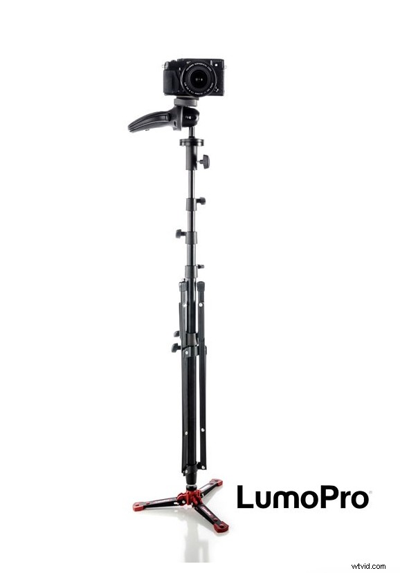 LumoPro LP605M: Compact 7.5  Convertible Light Stand & Monopod