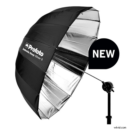 Profoto Small & Medium Deep Umbrellas: Portable Power for Flattering Soft Light