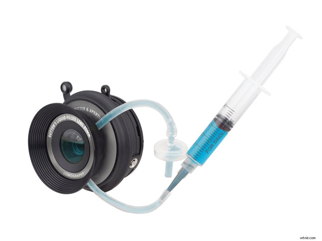 Lomography LomoMod No. 1: Build Your Own DIY Cardboard Camera with Liquid-Filled Lens