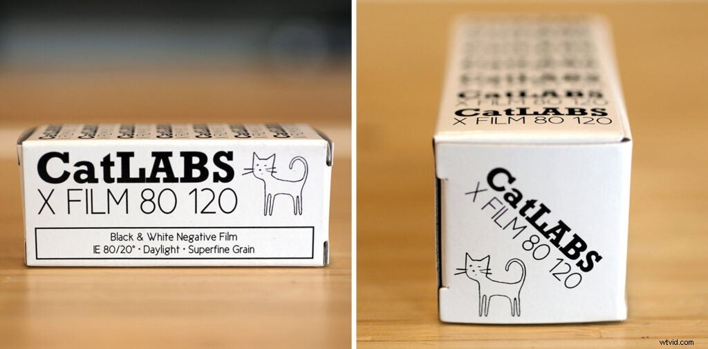 CatLABS FILM 80: Premium Fine-Grain Black & White Medium Format Film
