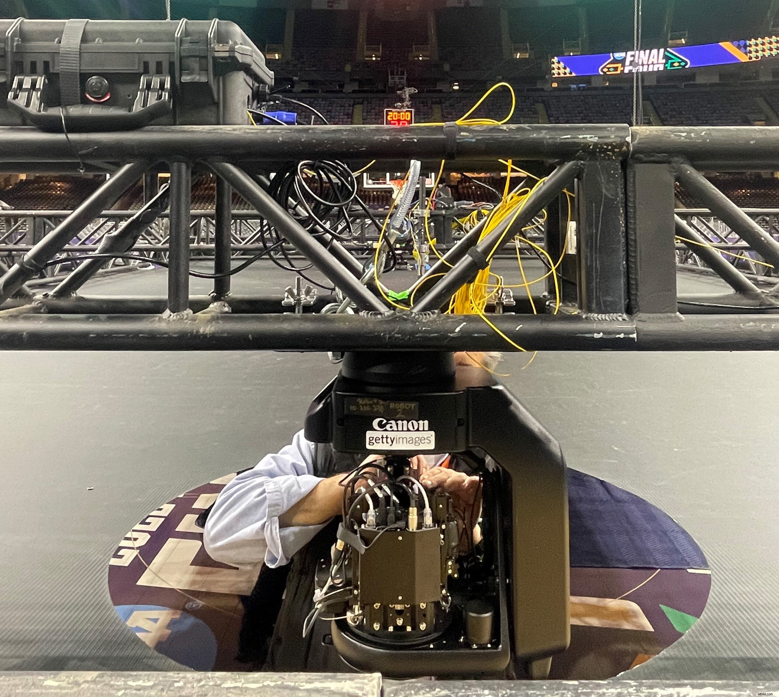 How Getty Images Captures Championship Basketball with a Vast Array of Cameras and Robots