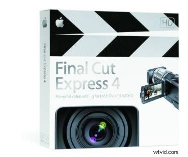 Apple Releases Final Cut Express 4 Update with AVCHD Support and Open Timeline