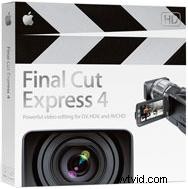 Apple Updates Final Cut Express 4 with AVCHD Support for Sony HVR-S270U HD 1080i