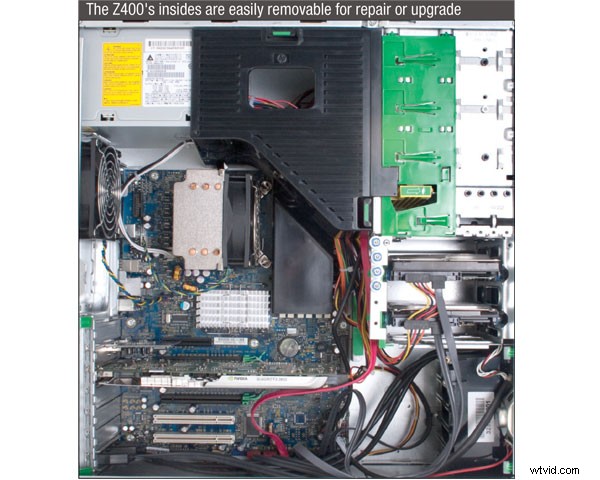 HP Z400 Workstation Review: Powerhouse for Video Editing & 3D Modeling