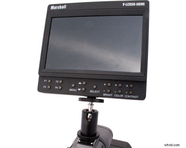 Marshall V-LCD50-HDMI Review: Top Portable Field Monitor for DSLR Shooters