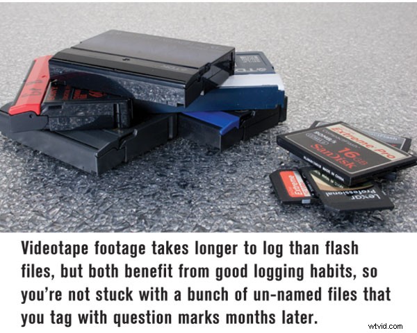 Overcoming the Video Editing Log Jam: Mastering Logging and Capturing Footage