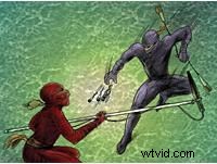 Epic Ninja Combat Sounds: Stealthy Fights & Heroic Rescue