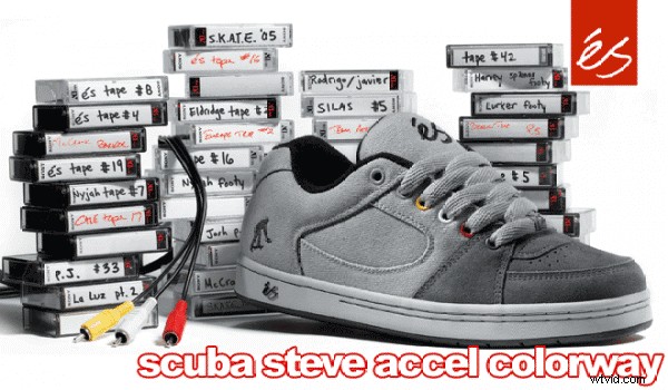 eS Footwear s Exclusive Accel Sneakers Inspired by Iconic Sony VX1000 Camcorder